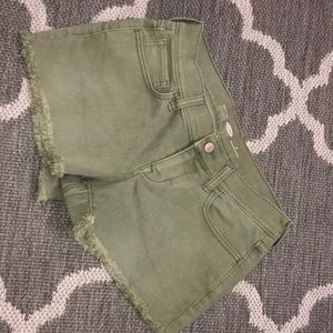 Old navy green shorts